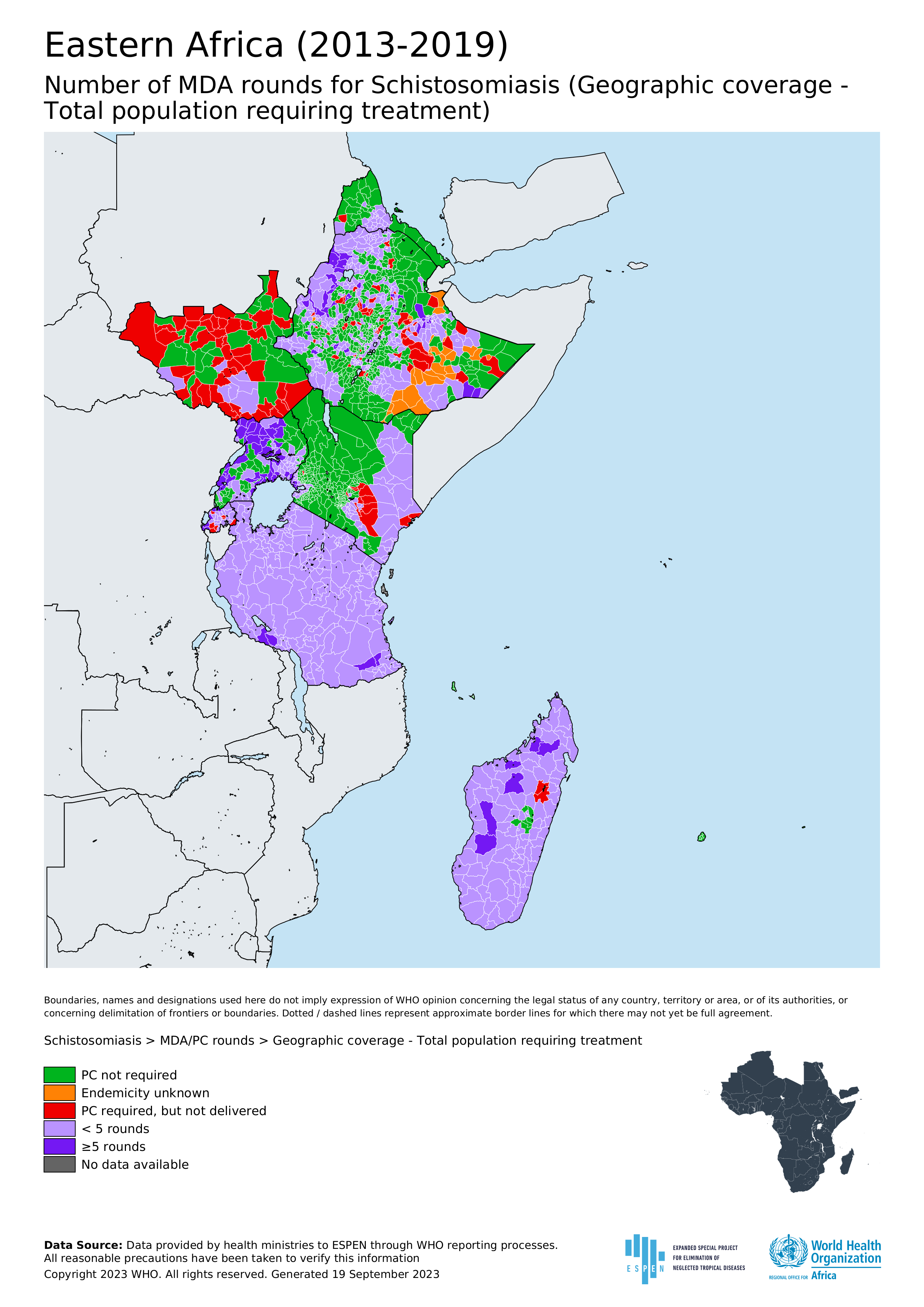 MAP Eastern Africa Sch Iu Mda Pc Rounds Geographic Total 2013 2019 Portrait 
