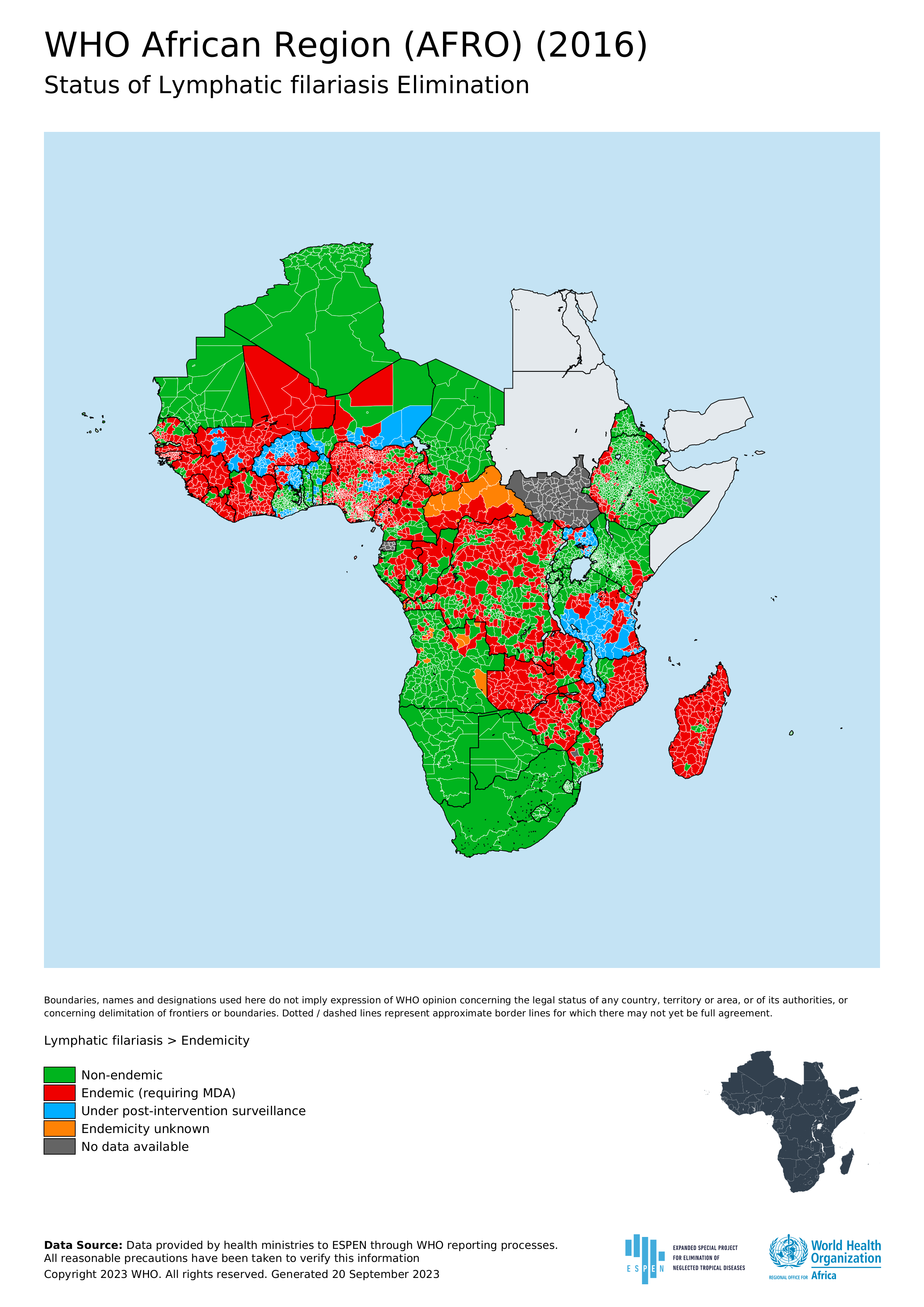 WHO African Region (AFRO) | ESPEN